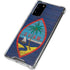 Guam Flag Dark Wood Galaxy Note20 5G Clear Case